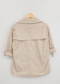 k-guapa Talla única Gabardina sahariana beige Baro