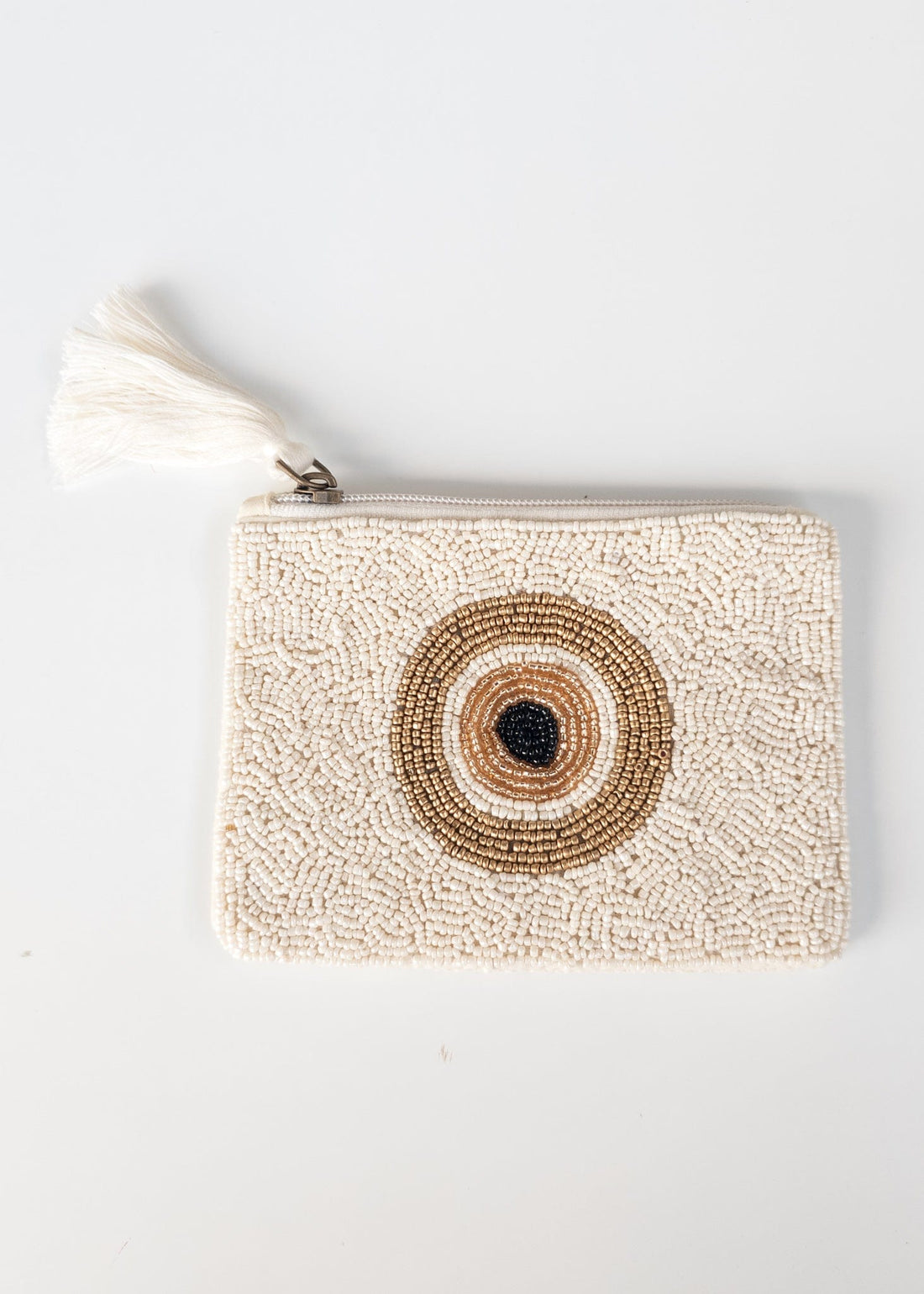 K-GUAPA Monedero blanco boho Chic