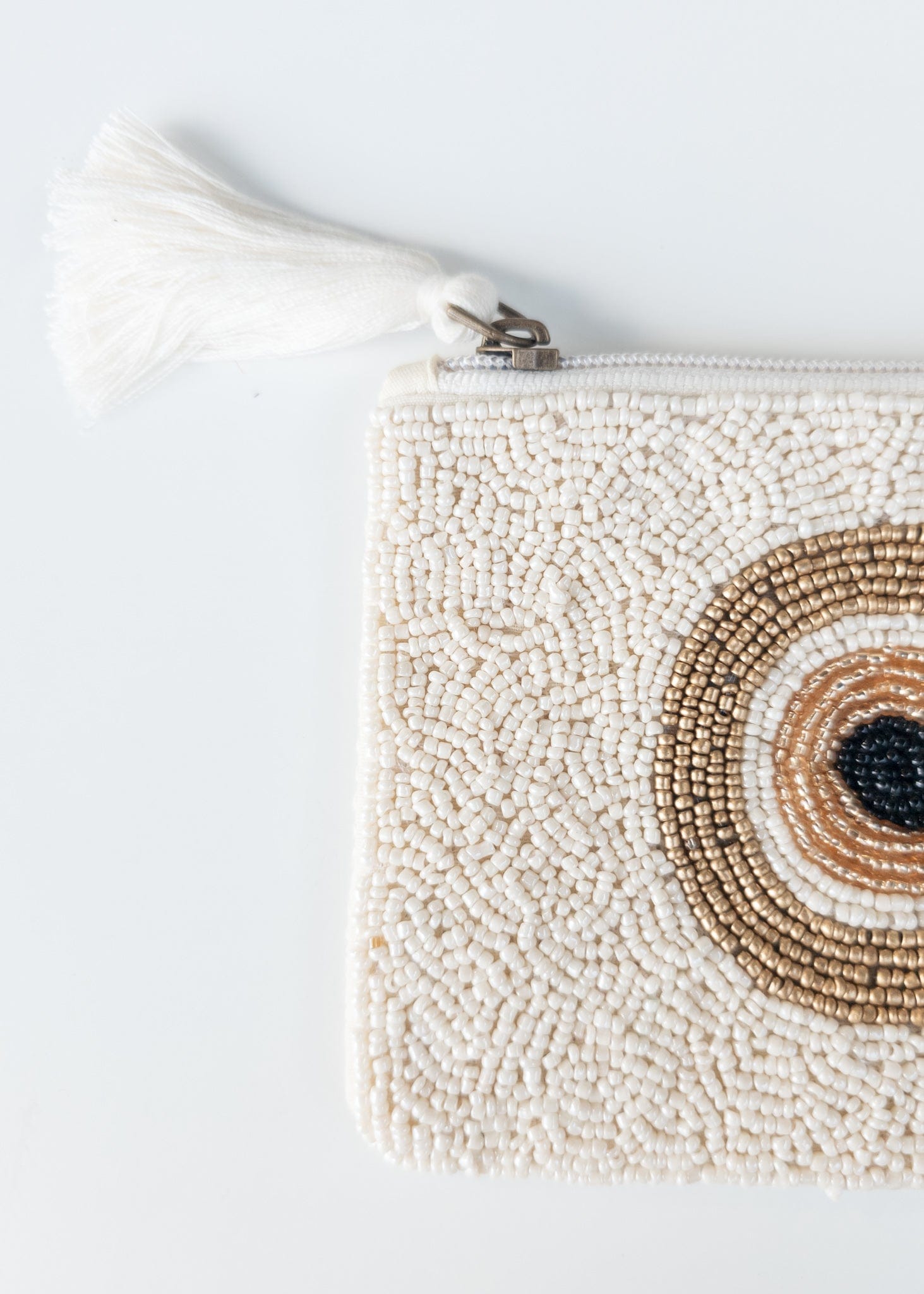 K-GUAPA Monedero blanco boho Chic