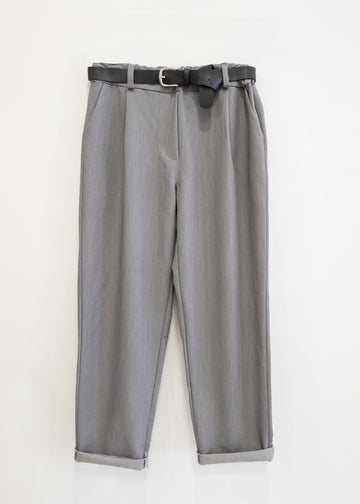 Pantalón fluido gris Enol