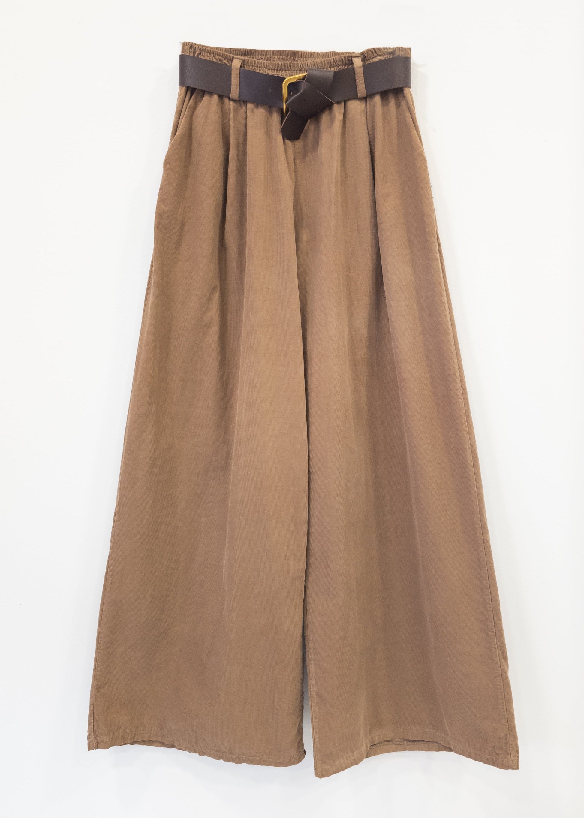 K-GUAPA Única Pantalon micro pana camel Bolet