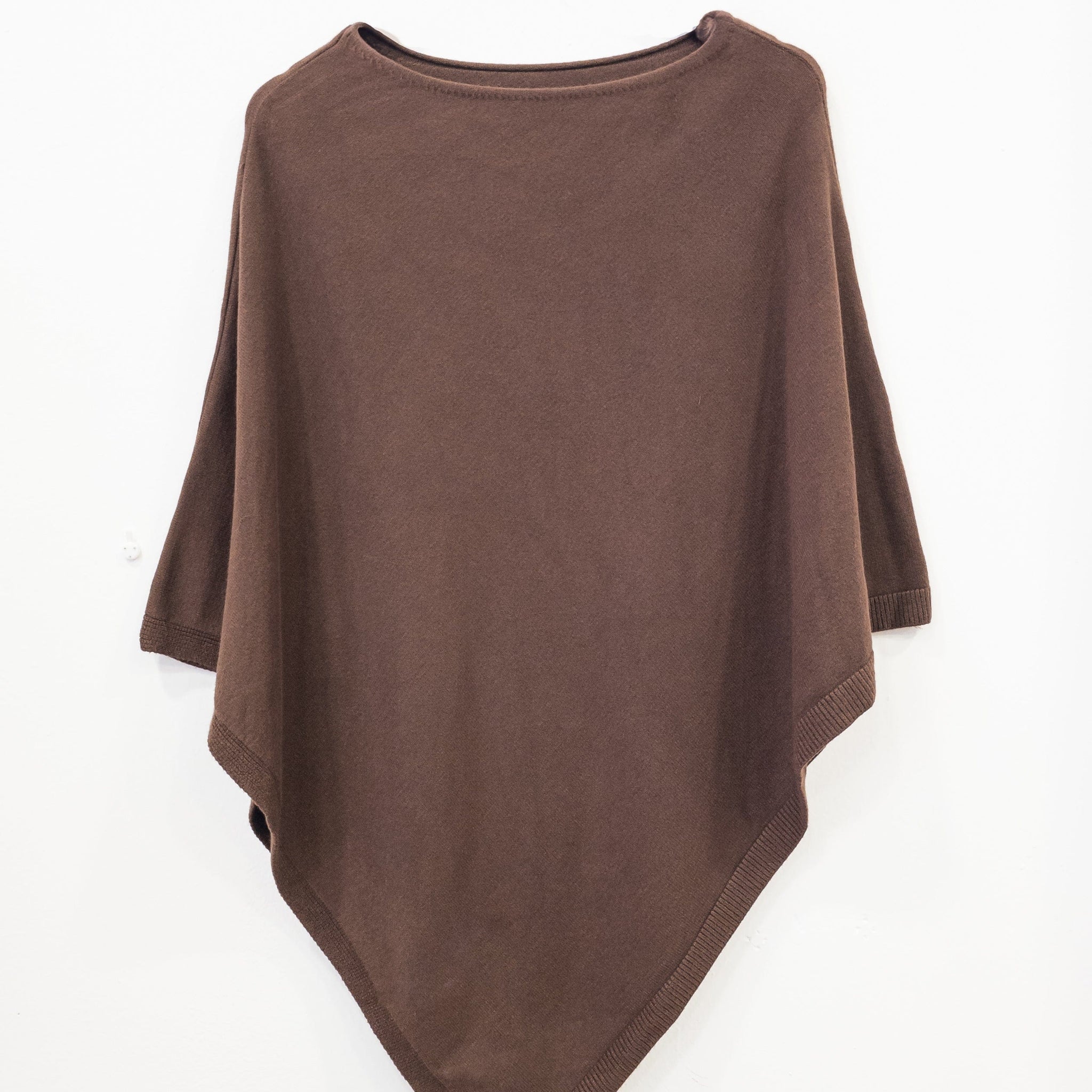 K-GUAPA Talla única Poncho coffe Laima