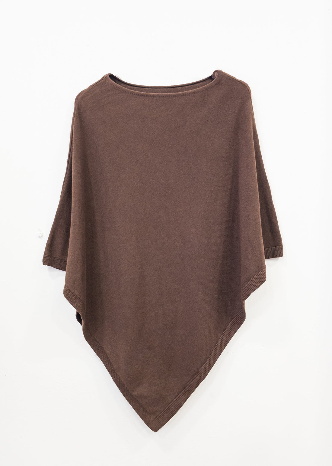 K-GUAPA Talla única Poncho coffe Laima