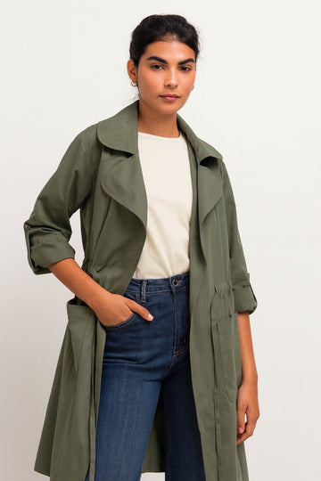 Gabardina Green Breeze