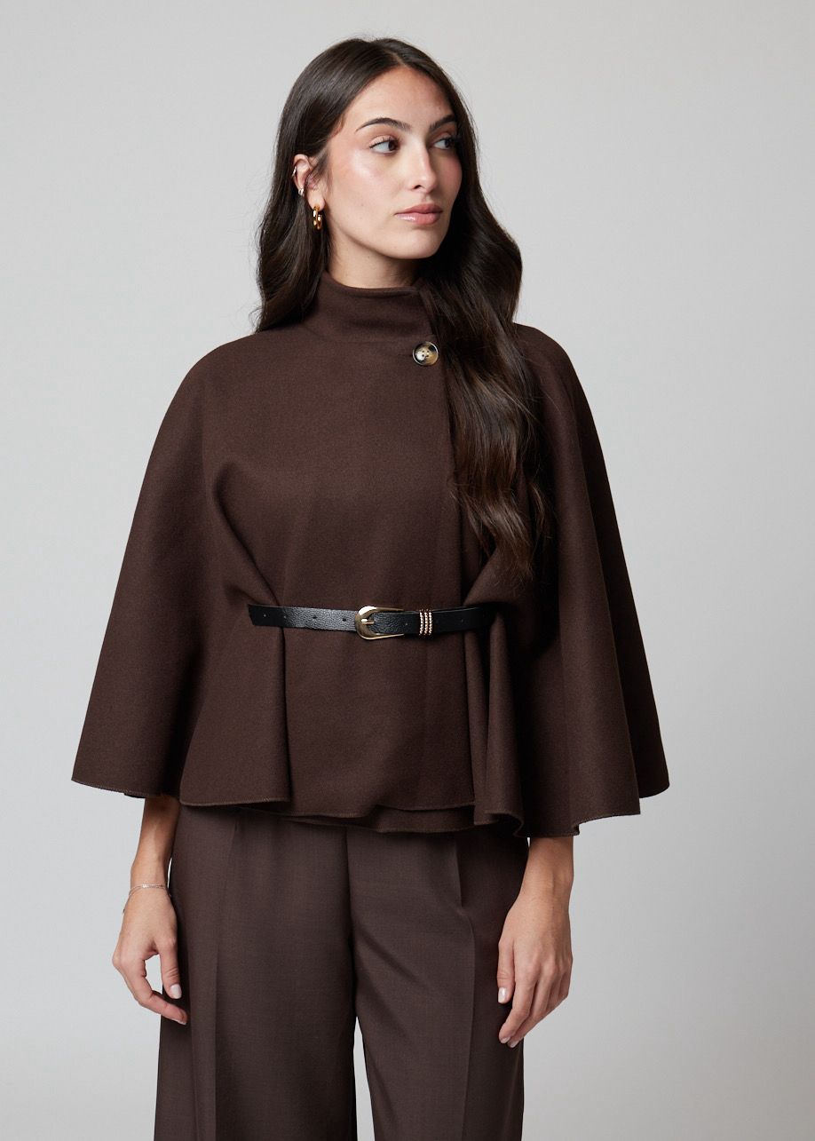 Poncho Chocolate Chic