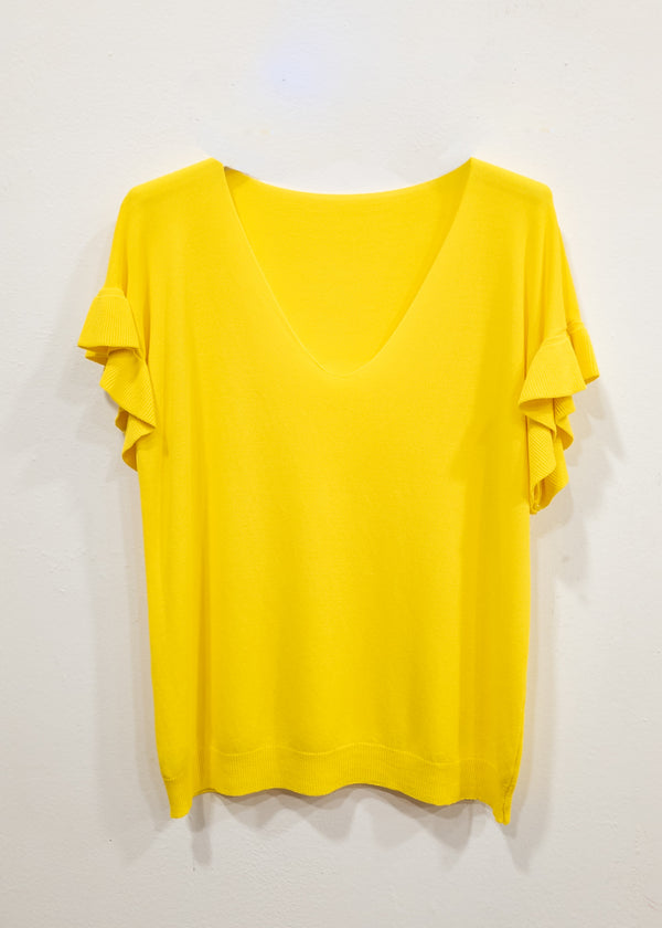 Jersey punto amarillo volante Larimar