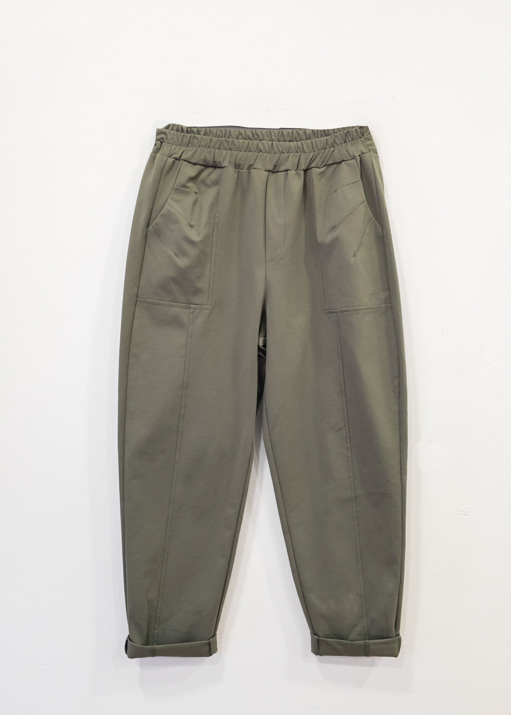 Pantalón slouchy verde Ernest