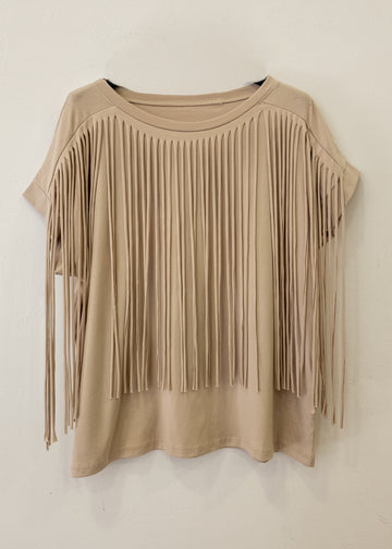 Camiseta flecos Oeste