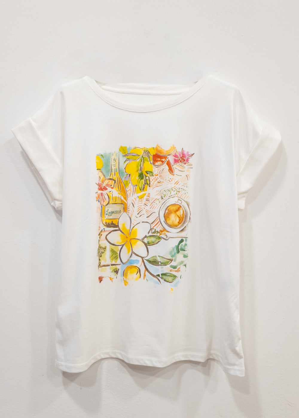 Camiseta blanca Lemone