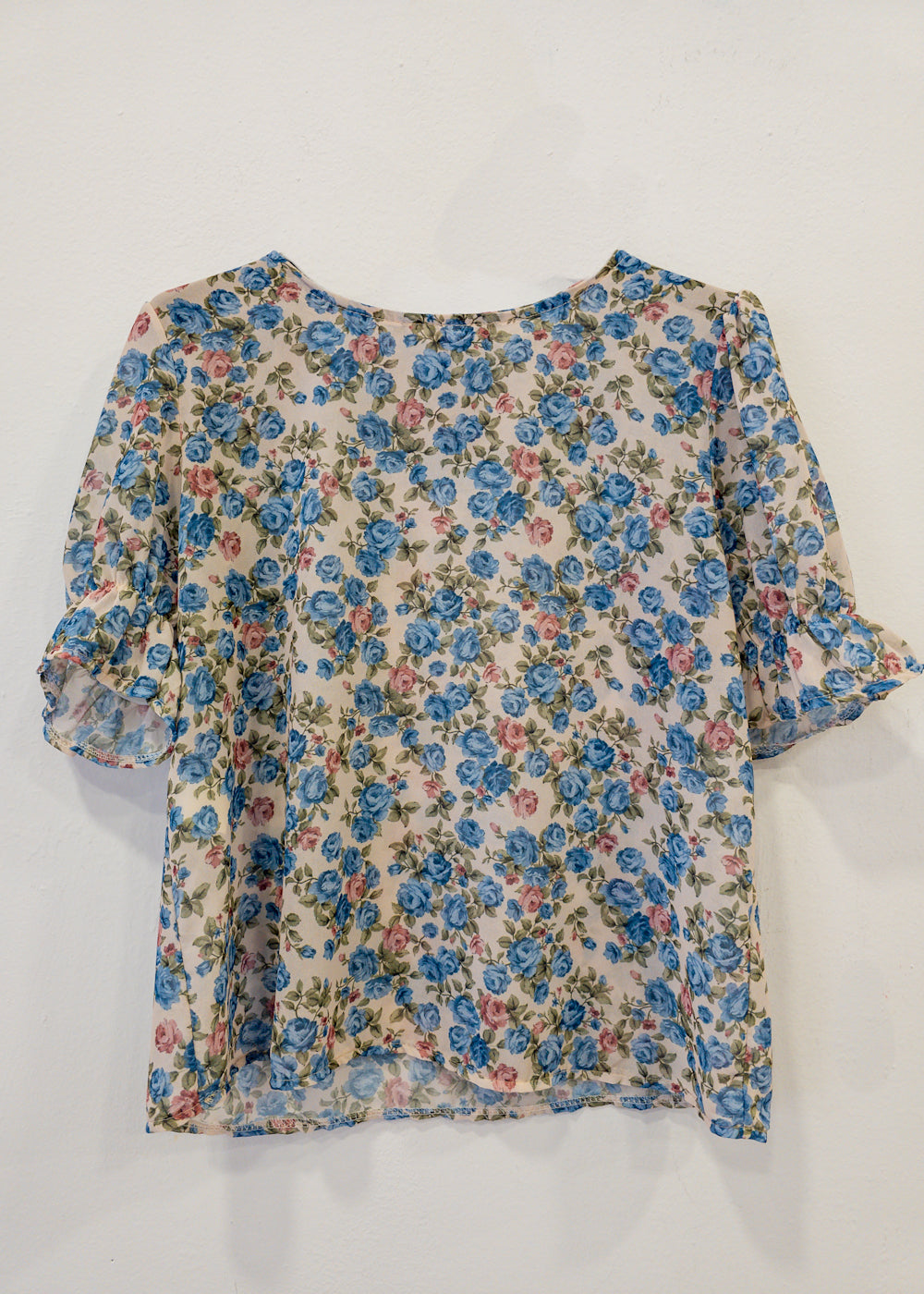 Blusa gasa flores Valle