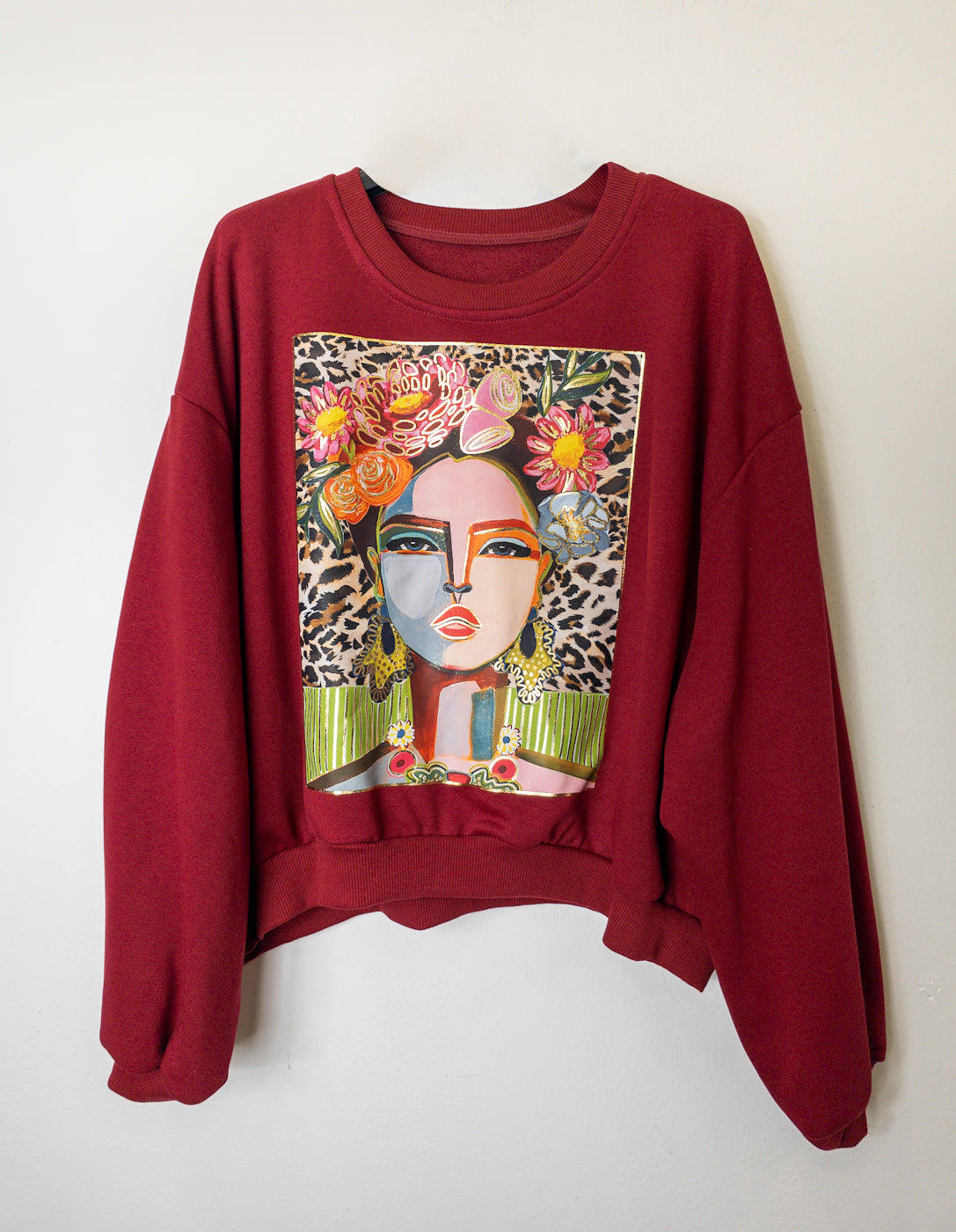 Sudadera roja Lit