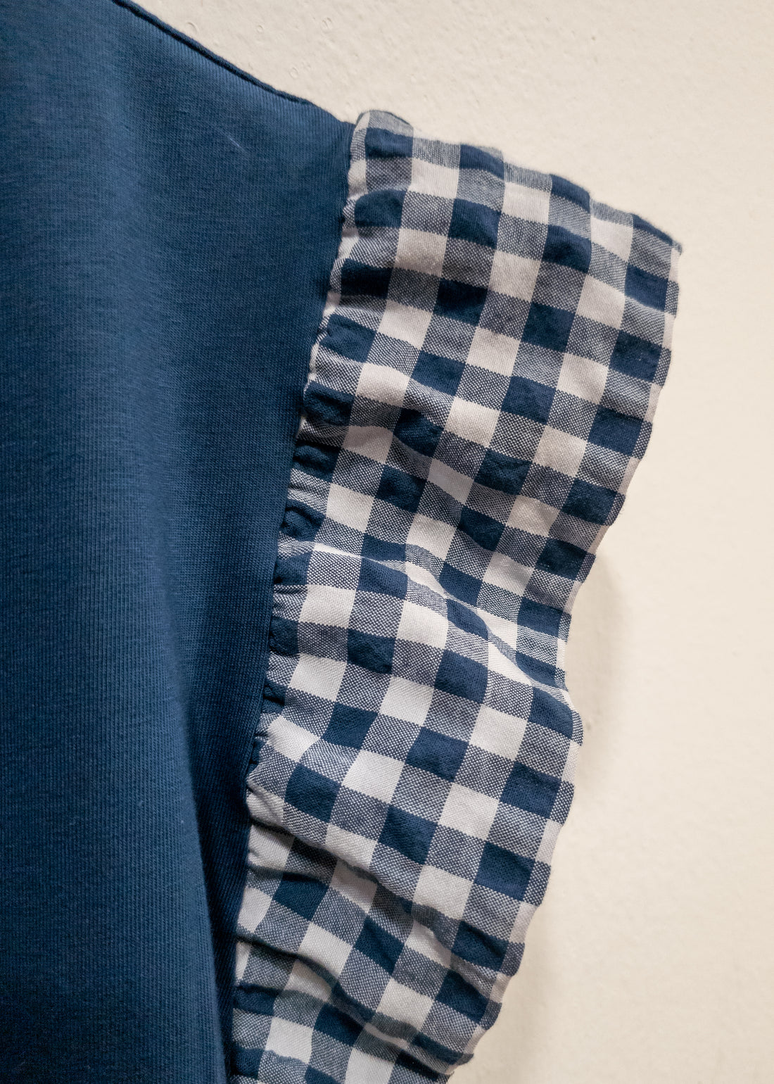 Camiseta azul vichy Chiclana
