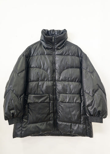 Yatobá black padded coat