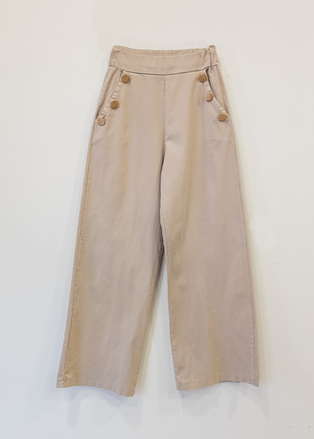 Pantalón topo wide leg New Clue