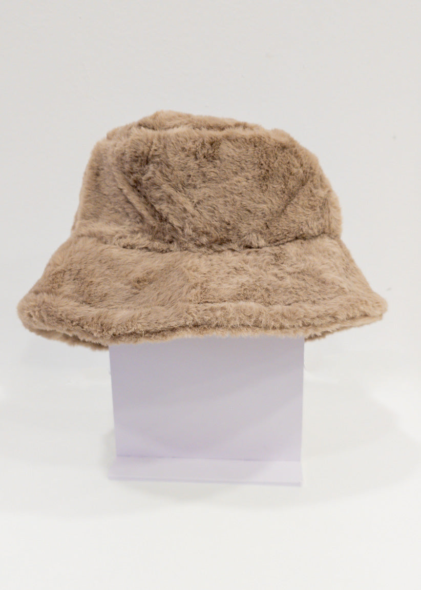 Sombrero terciopelo beige Muss