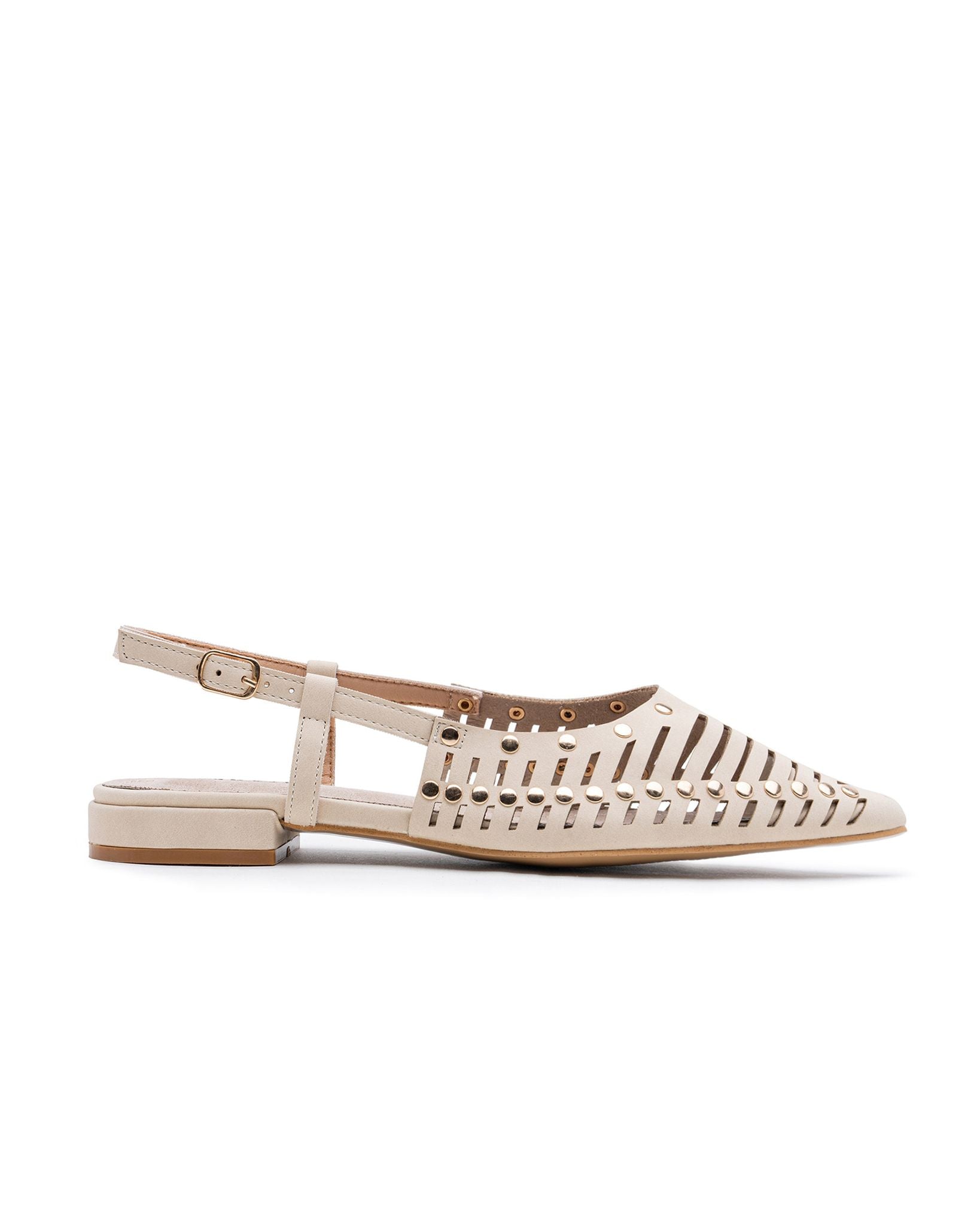 Sandalias beige Venecia