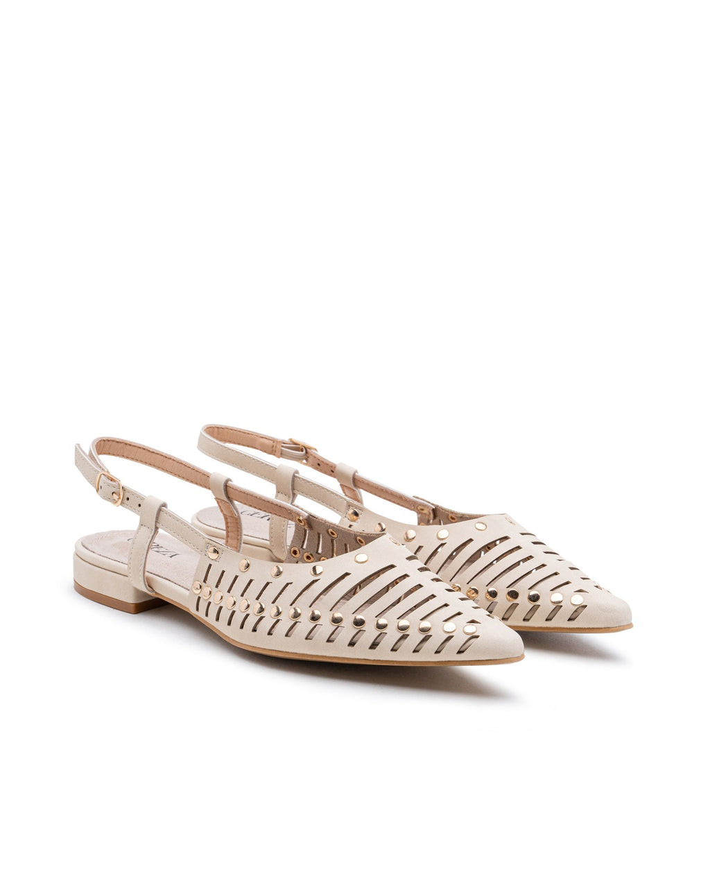 Sandalias beige Venecia