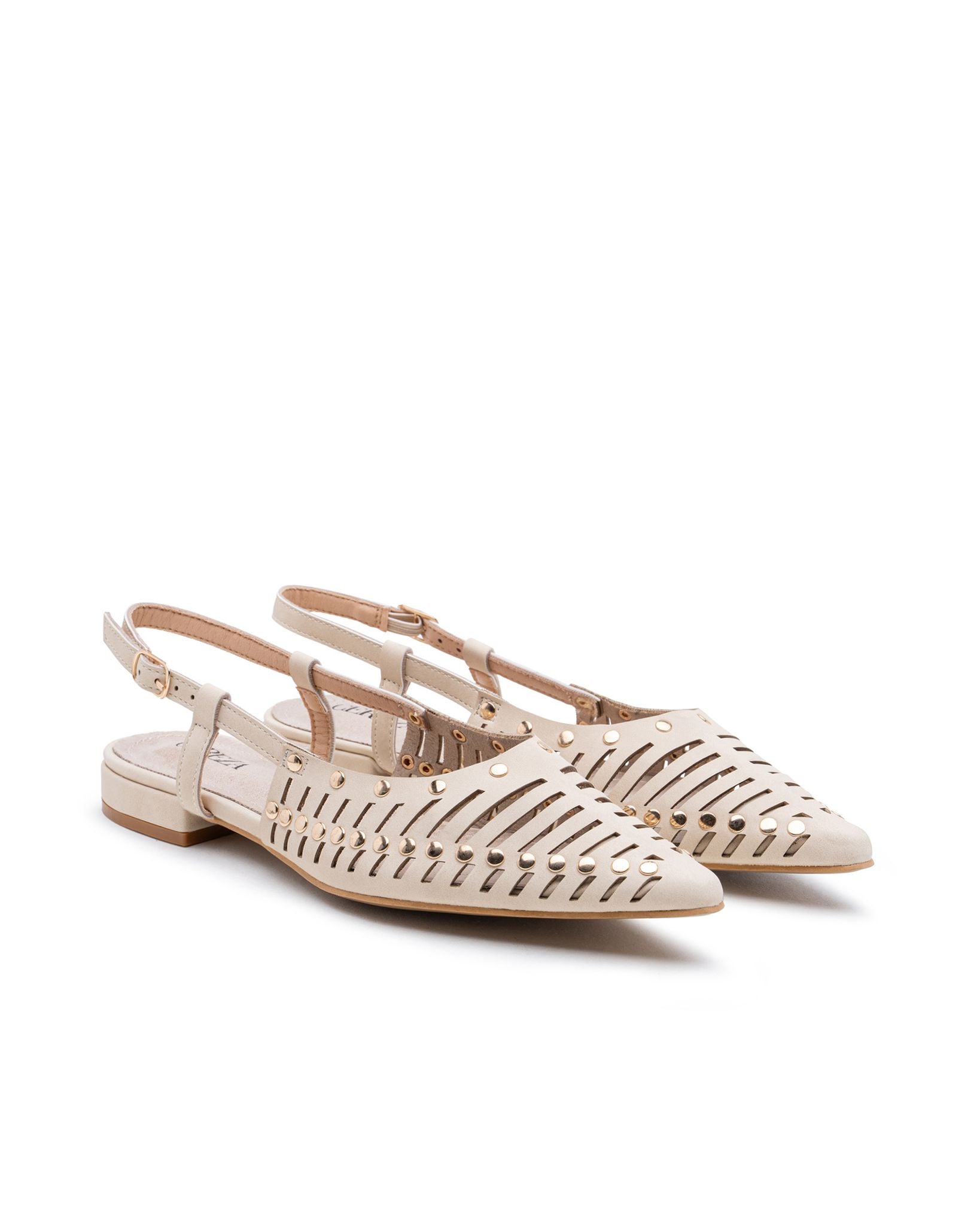 Sandalias beige Venecia