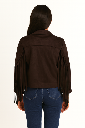 Chaqueta Western Chic Browm